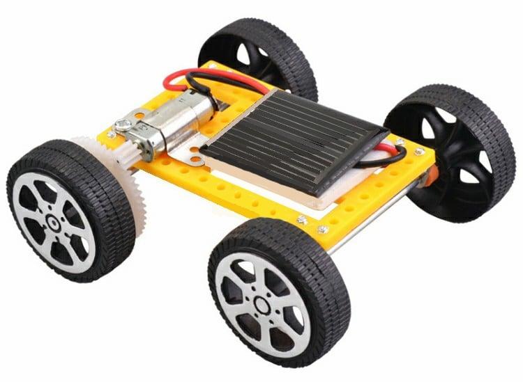Solar Power Powered Toy Car Kit STEM DIY 80x75x32mm 42Q - VXB Ball Bearings