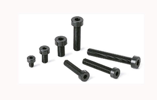 SPA-M4-10-LC NBK Plastic screw - Hex Socket Low Head Bolt - RENY Pack of 20 Screws Made in Japan - VXB Ball Bearings