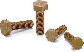 SPDC-M6-30-H NBK Plastic Screw - Hex Head Screws - VESPEL√Ø¬ºÀÜGrade:SCP-5000 ) Pack of 1 Screw - Made in Japan - VXB Ball Bearings