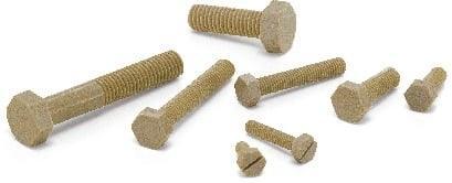 SPE-M8-20-H NBK Plastic Screw - Hex Head Screws - PEEK Pack of 5 Screws - Made in Japan - VXB Ball Bearings