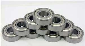 SR1-5ZZ Stainless Steel Shielded 3/32x5/16x9/64 inch Bearings Pack of 10 - VXB Ball Bearings