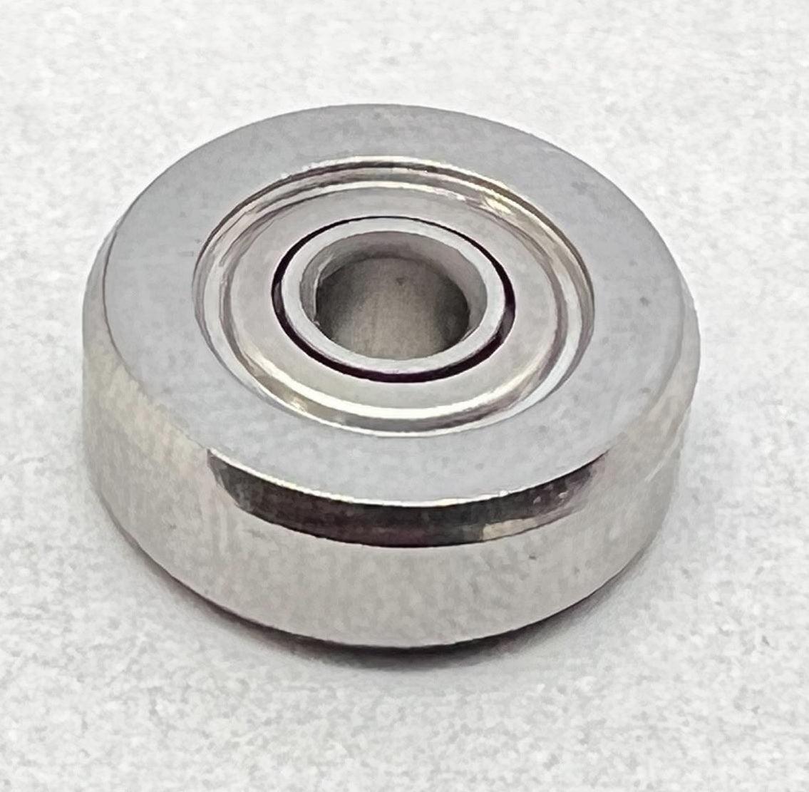 SR2AZZ Stainless Steel Miniature Bearing 1/8x1/2x 11/64 inch - VXB Ball Bearings