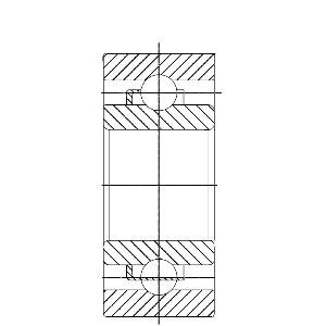 SR3-2TS EZO Bearing 3/16"x1/2"x0.196" inch Stainless Steel Sealed Bearings made in Japan - VXB Ball Bearings
