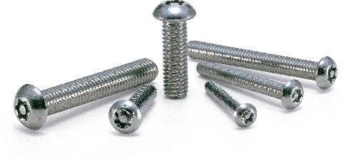 SRBS-M4-20 NBK Hexalobular Button Head Cap Screws with Pin-Pack of 20 NBK - Made in Japan - VXB Ball Bearings
