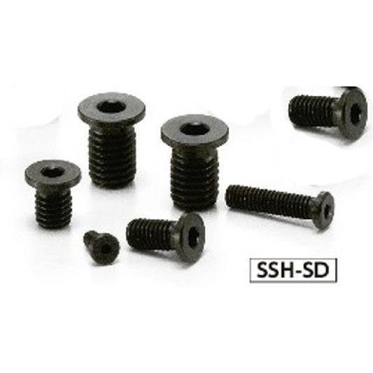 SSH-M3-6-SD NBK Socket Head Cap Screws with Extreme Low & Small Head- Pack of 10-Made in Japan - VXB Ball Bearings