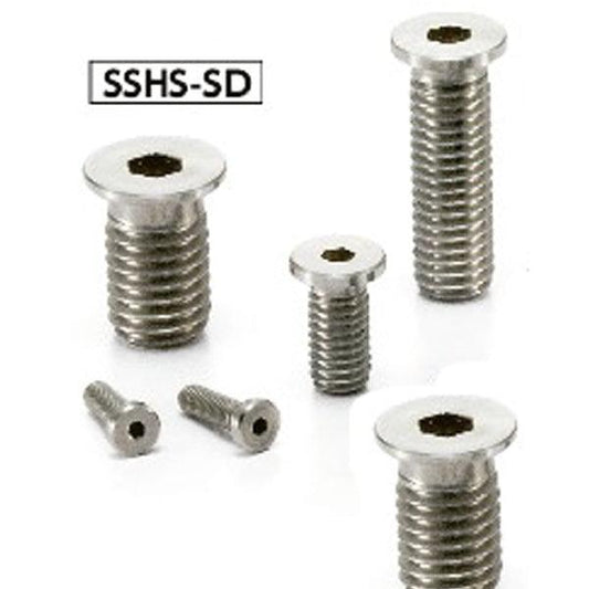 SSHS-M2-6-SD NBK Length Socket Head Cap Screws with Extreme Low & Small Head.Pack of 10-Made in Japan - VXB Ball Bearings
