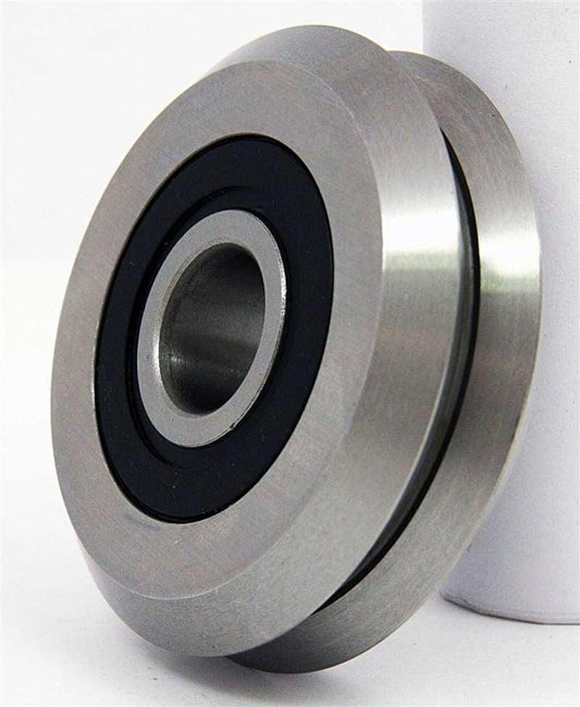 SSW2-2RS Stainless Steel 3/8" V-Groove Dealed Ball Bearing - VXB Ball Bearings