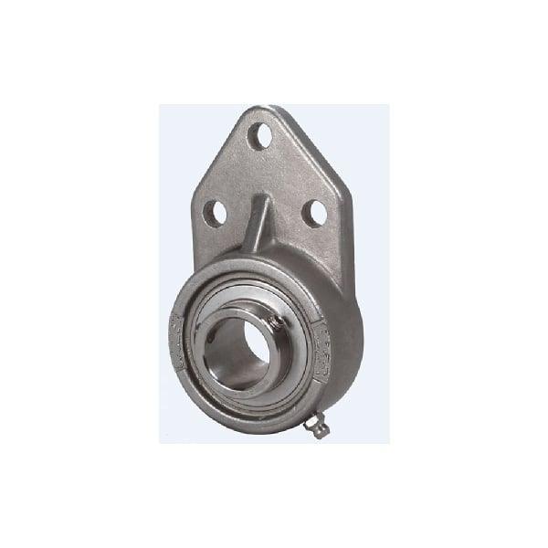 SUCFB204-20m-PBT Flange Bracket 3 Bolt 20mm Mounted Bearing - VXB Ball Bearings