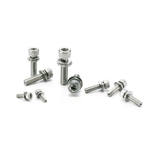 SVSQS-M3-5 NBK Cross Recessed Flat Head 6mm Vacuum Vented Screws, 20pcs - VXB Ball Bearings