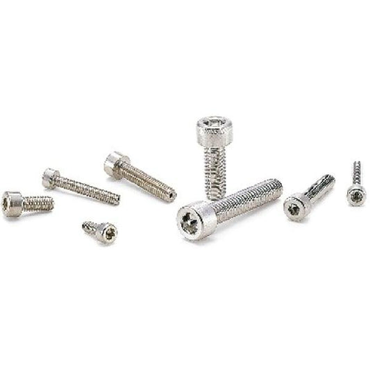 SVSX-M3-6-88 NBK Hex Socket Head Cap Vacuum Vented Screws with Ventilation Hole - High Intensity stainless M3 length 6mm Made in Japan - VXB Ball Bearings