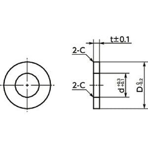 SWAS-12-16-5-AW NBK Stainless Steel Adjust Metal Washer -Made in Japan-Pack of 10 - VXB Ball Bearings