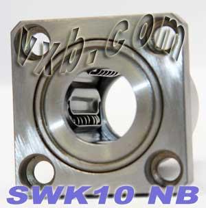 SWK10 NB 5/8 inch Ball Bushings Square Flange Linear Motion - VXB Ball Bearings
