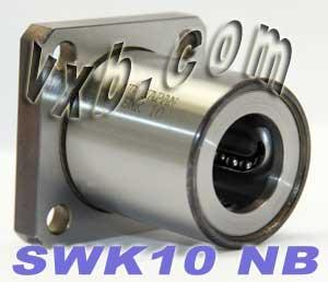SWK10 NB 5/8 inch Ball Bushings Square Flange Linear Motion - VXB Ball Bearings