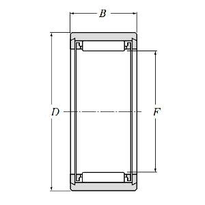 TAF9011035 Needle Roller Bearing 90x110x35 - VXB Ball Bearings