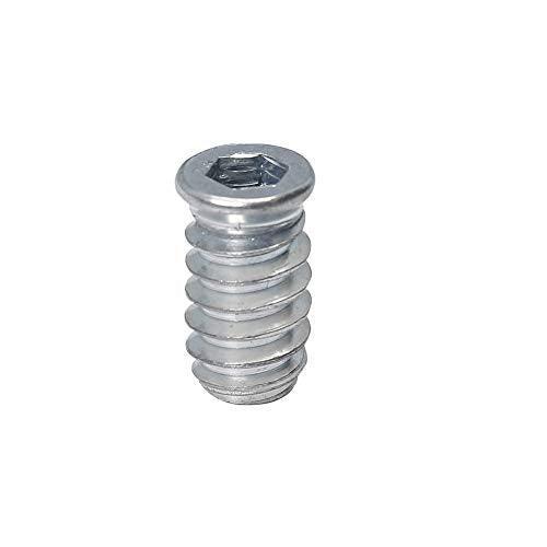 Threaded Inserts for Wood 1/4-20 Furniture Screw in Threaded Insert Nuts 20mm Length Pack of 40 - VXB Ball Bearings