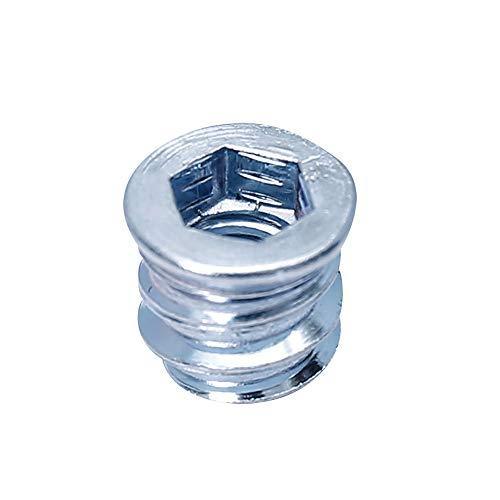 Threaded Inserts for Wood 1/4-20 x 10mm 50 Pieces - VXB Ball Bearings