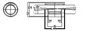 TK25 NB Self Aligning 25mm Ball Bushings Linear Motion - VXB Ball Bearings