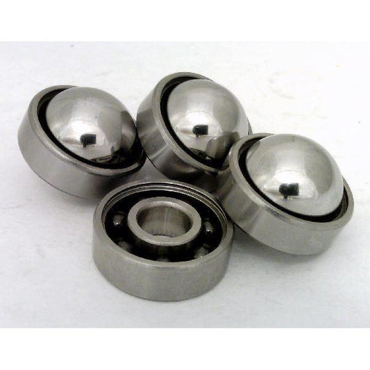 Tri Fidget Spinner Bearing Kit : C3 Si3N4 Center Bearing and 3 Outer Counterweight Bearings - VXB Ball Bearings