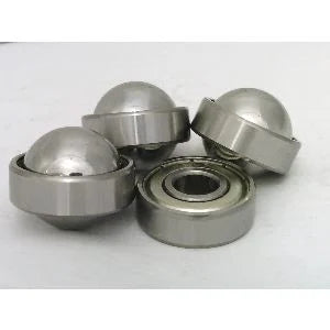 Tri Fidget Spinner Bearing Kit : Center Shielded Bearing and 3 Outer Counterweight Bearings - VXB Ball Bearings