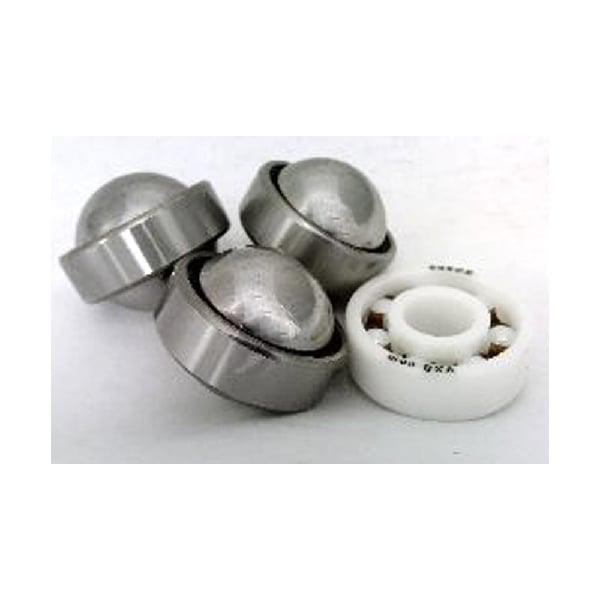 Tri Fidget Spinner Bearing Kit : Full Ceramic ZrO2 Center Bearing and 3 Outer Counterweight Bearings - VXB Ball Bearings