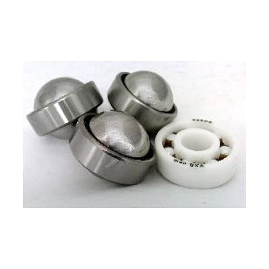 Tri Fidget Spinner Bearing Kit : Full Ceramic ZrO2 Center Bearing and 3 Outer Counterweight Bearings - VXB Ball Bearings