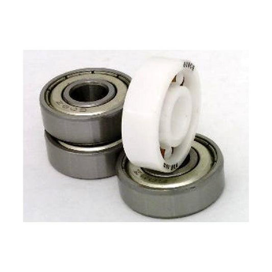 Tri Fidget Spinner Bearing Kit : Full Ceramic ZrO2 Center Bearing and 3 Outer Shielded Bearings - VXB Ball Bearings