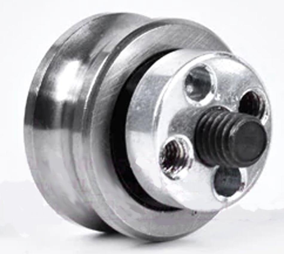 U Groove Ball Bearing + Fixing Screw Double Row Pulley SG20 + Eccentric Wheel - VXB Ball Bearings