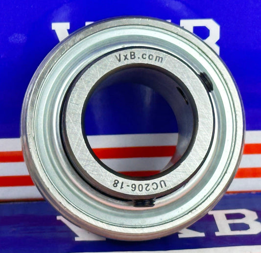 UC206-18 1 1/8 Axle Bearing Insert Mounted Bearings - VXB Ball Bearings