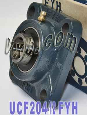 UCF-204-12 FYH Square Flanged Bearing 3/4 inner Mounted Bearings - VXB Ball Bearings