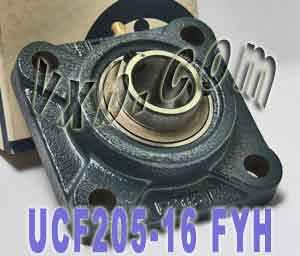 UCF205-16 FYH Square Flanged 1 inch inner Mounted Bearings - VXB Ball Bearings