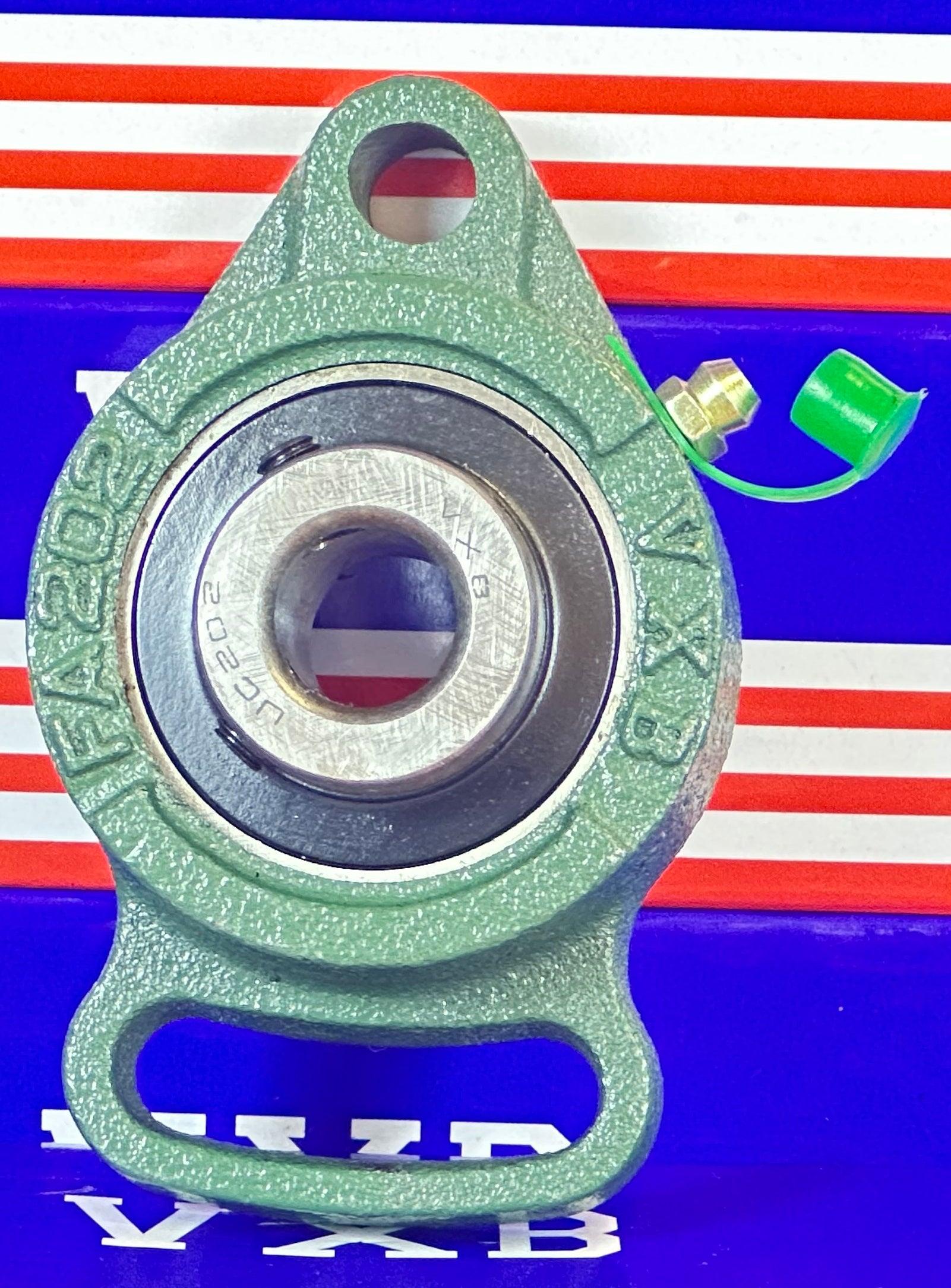 UCFA202 Adjustable Flange Cartridge Bearing Unit 15mm Mounted Bearings - VXB Ball Bearings