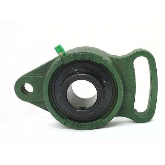 UCFA203 Black Oxide Plated Insert Adjustable Flange Cartridge Bearing Unit 17mm Mounted Bearings - VXB Ball Bearings