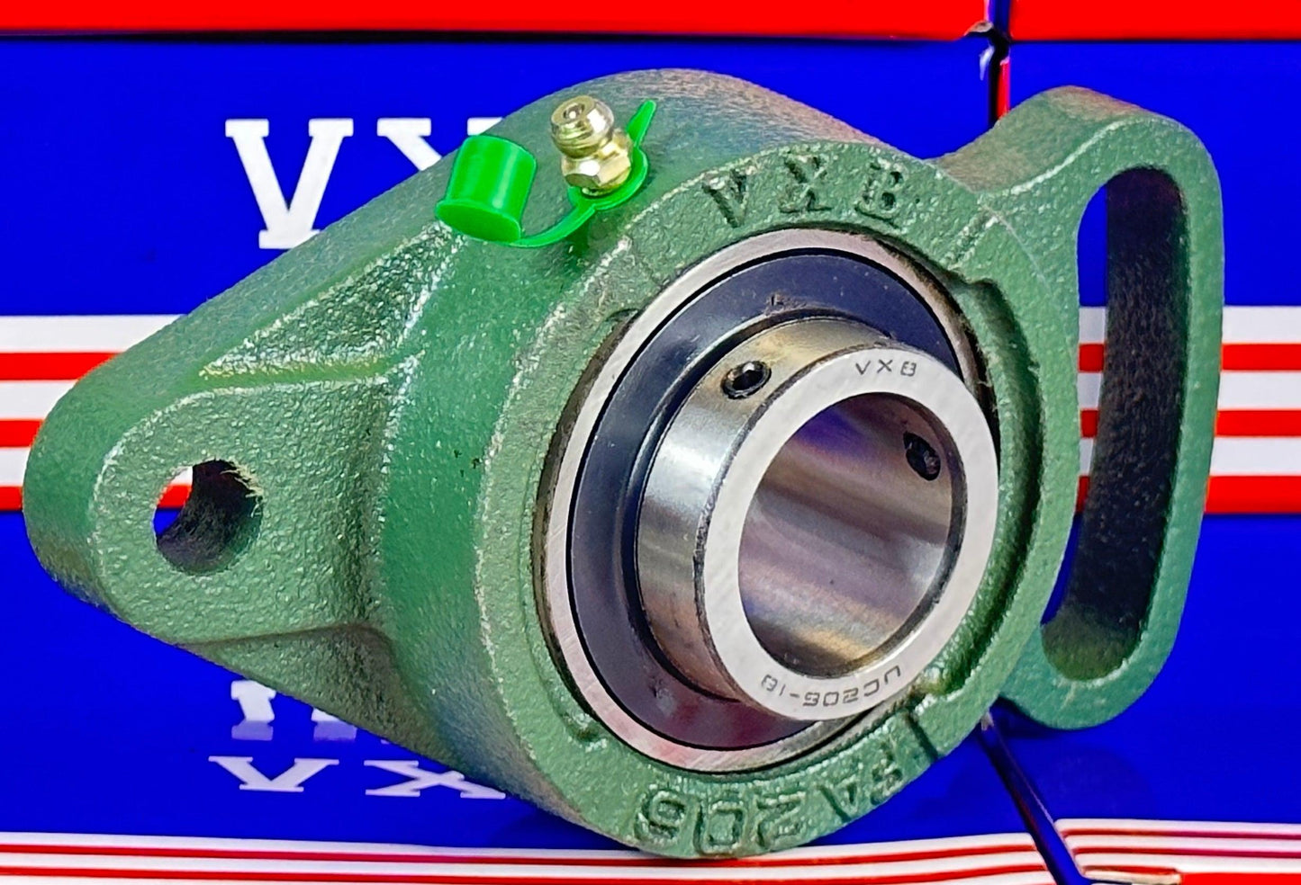 UCFA206-18 Adjustable Flange Cartridge Bearing 1 1/8 inch Mounted - VXB Ball Bearings