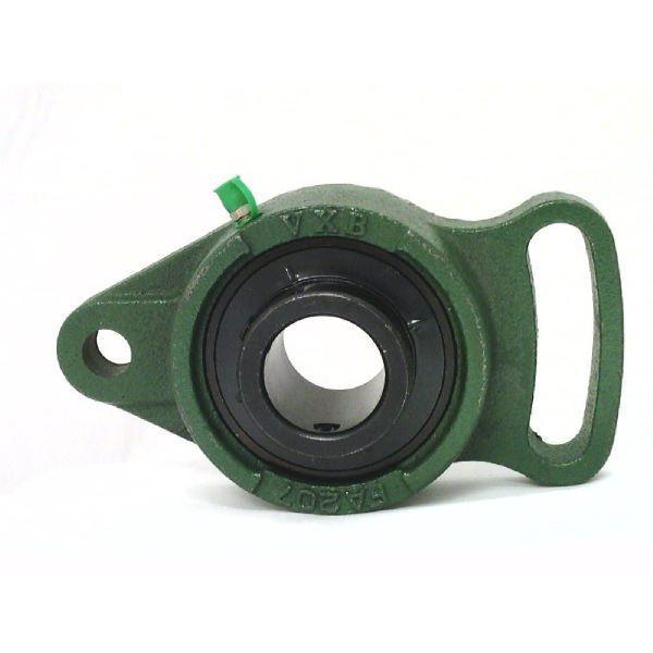 UCFA207-20 Black Oxide Plated insert Flange Cartridge Bearing Unit 1 1/4" inch Mounted Bearings - VXB Ball Bearings