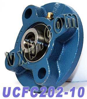 UCFC202-10 Flange Cartridge Bearing Unit 5/8 Bore Mounted Bearings - VXB Ball Bearings