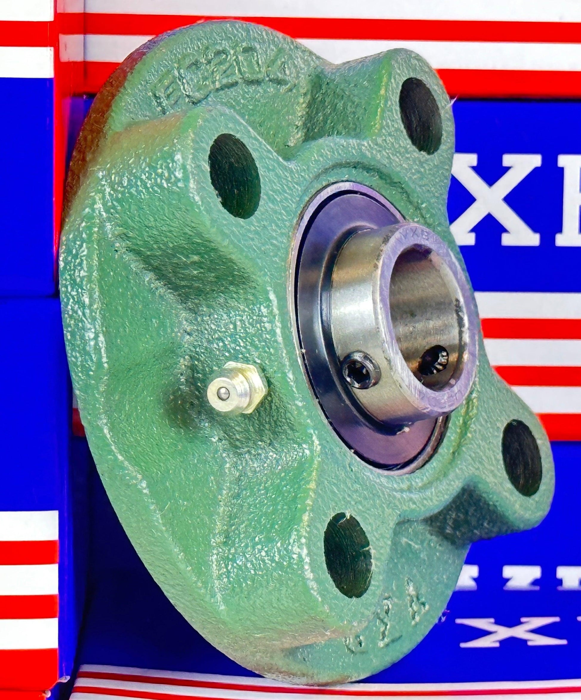 UCFC204 Flange Cartridge Bearing Unit 20mm Bore Mounted Bearings - VXB Ball Bearings