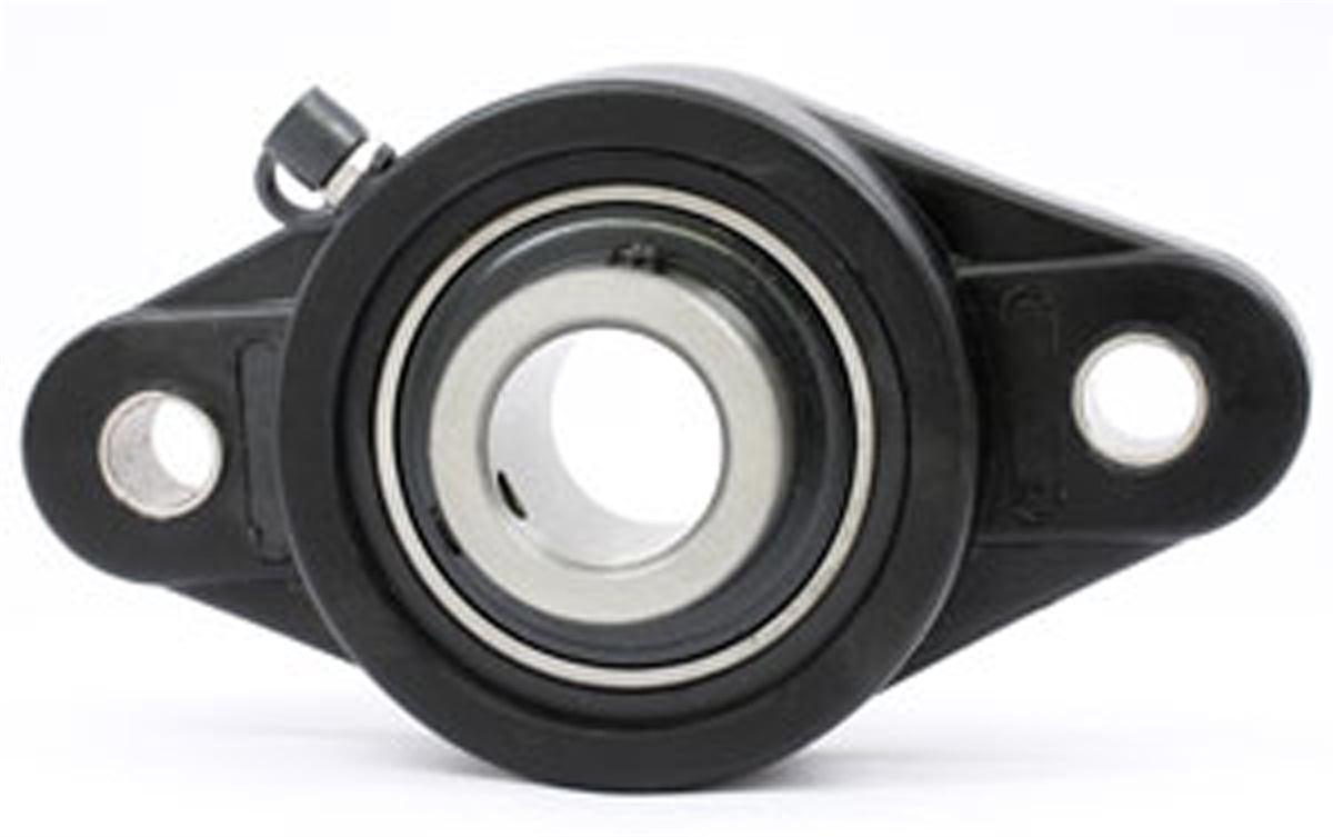 UCNFL204 20mm Bearing Flanged Cast Housing 2 Bolt Mounted Bearings - VXB Ball Bearings