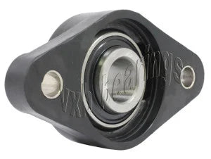 UCNFL209 45mm Bearing Flanged Cast Housing 2 Bolt Mounted Bearings - VXB Ball Bearings
