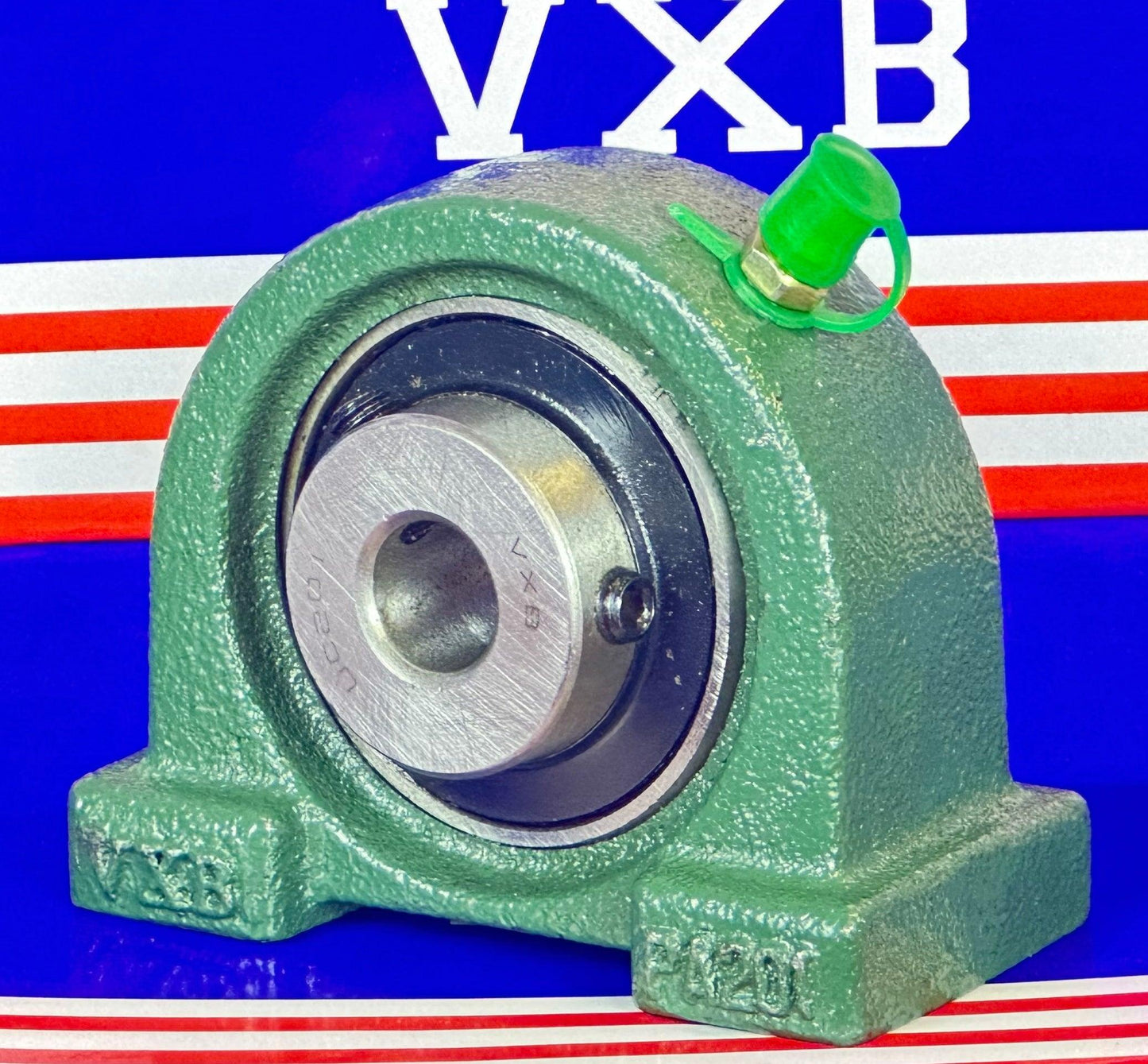 UCPA201 Bearing 12mm Set Screw Tapped Base Pillow Block Bearings - VXB Ball Bearings