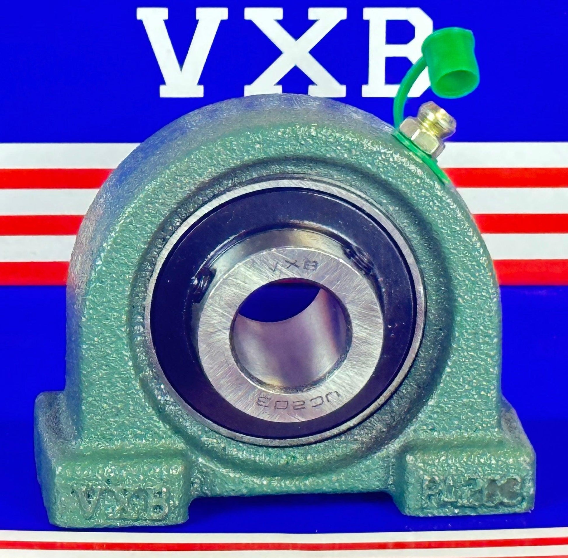 UCPA203 Bearing 17mm Set Screw Tapped Base Pillow Block Bearings - VXB Ball Bearings