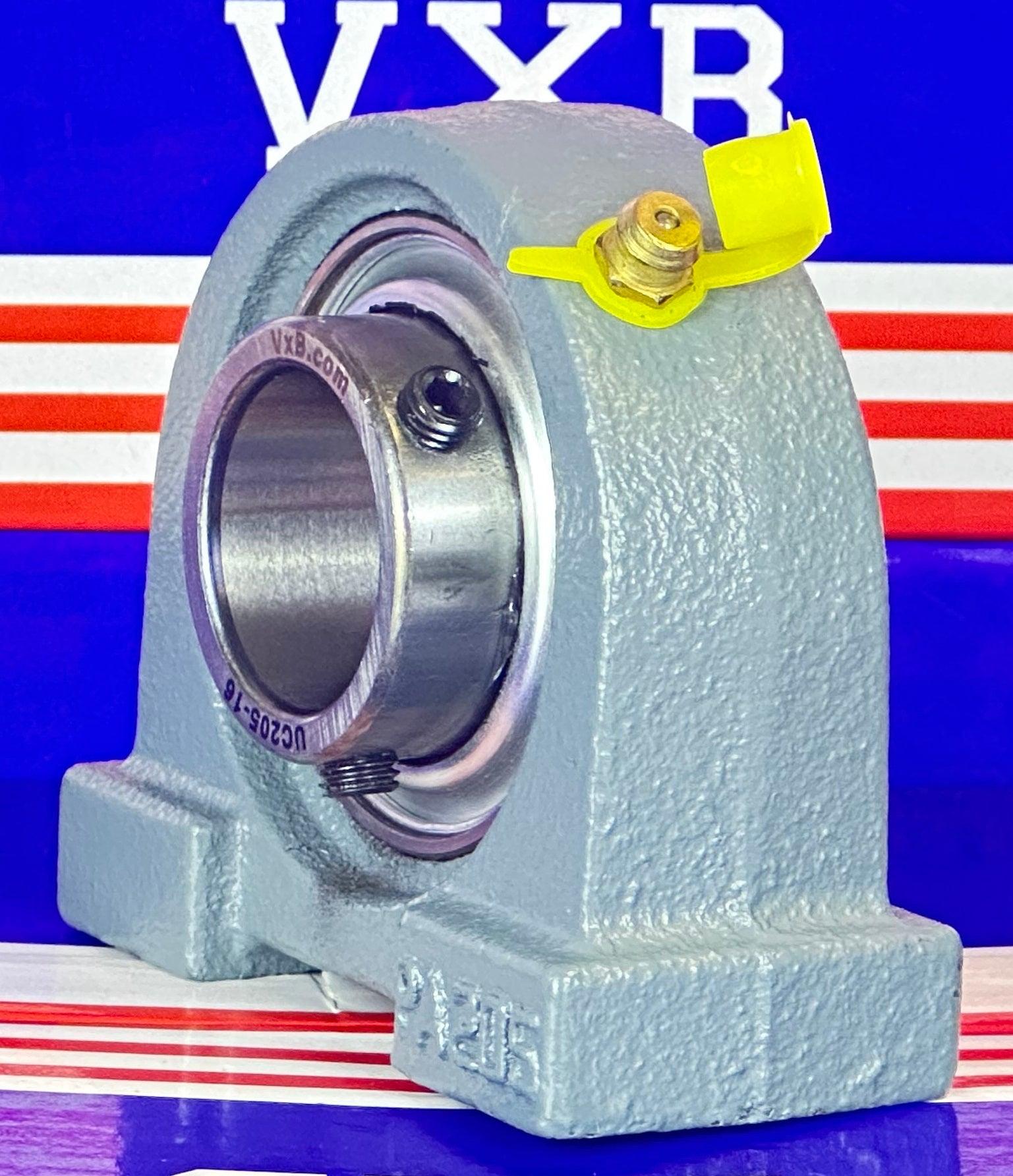 UCPA205-16 Bearing 1 inch Set Screw Tapped Base Pillow Block Bearings - VXB Ball Bearings