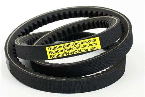 V Belt AX73 Top Width 1/2" Thickness 5/16" Length 75" inch industrial applications - VXB Ball Bearings