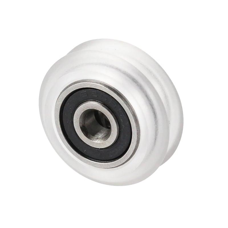 V Shape Linear Motion Guideway 8x24x10mm Clear Track V-Slot Profile Roller Bearing - VXB Ball Bearings