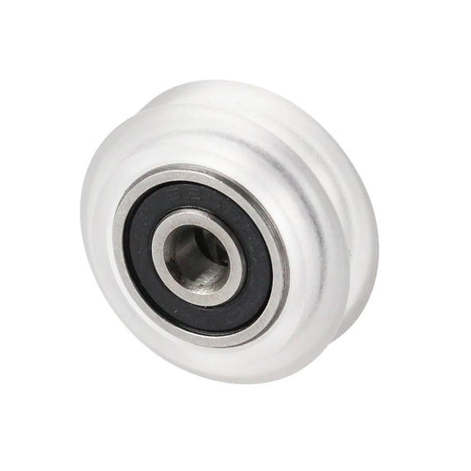 V Shape Linear Motion Guideway 8x24x10mm Clear Track V-Slot Profile Roller Bearing - VXB Ball Bearings