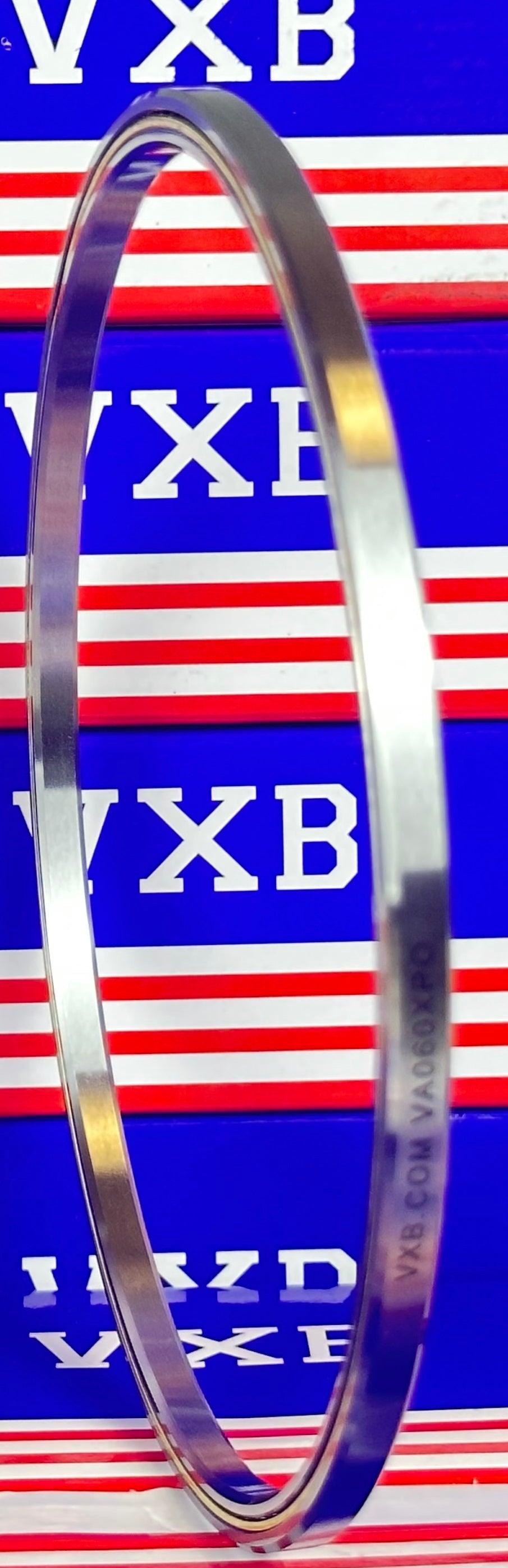 VA060XPO Slim Section Bearing Bore Dia. 6" Outside 6 1/2" Width 1/4" - VXB Ball Bearings