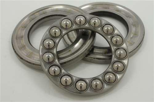 W3/8 Grooved Race Thrust Bearing 3/8x1x17/32 inch - VXB Ball Bearings