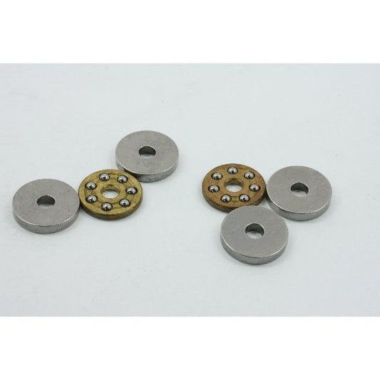 W7/8 Grooved Race Thrust Bearing 7/8x1 21/32x5/8 inch - VXB Ball Bearings