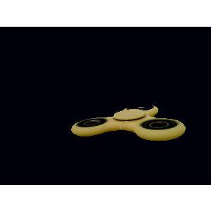 Yellow Fidget Hand Spinner Toy 42Q - VXB Ball Bearings