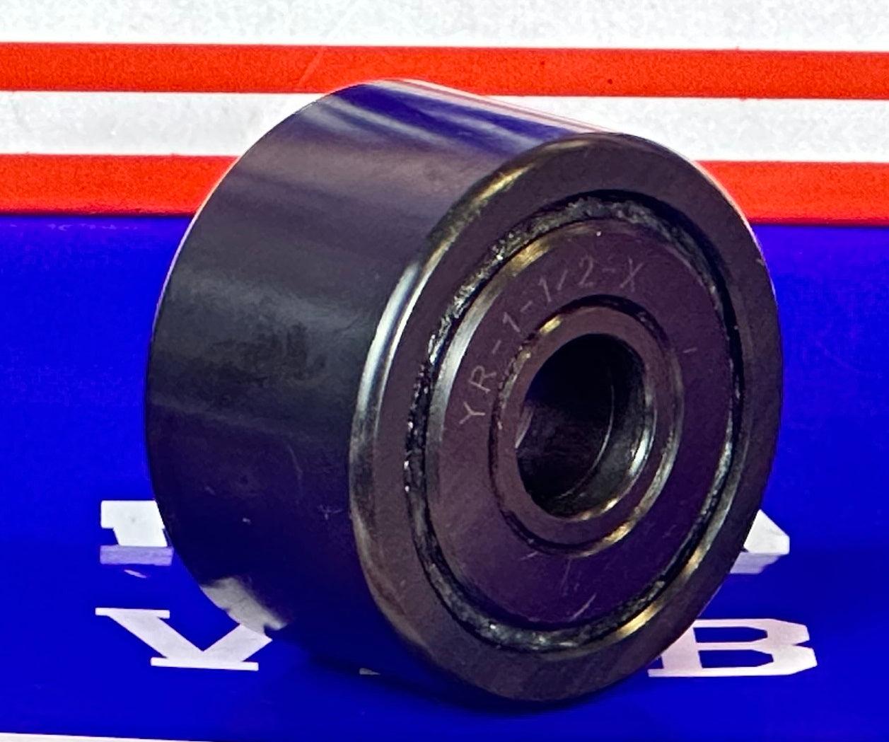 YR-1-1/2-X Bearing Track Yoke type Cam Roller 7/16x1 1/2x7/8 inch - VXB Ball Bearings